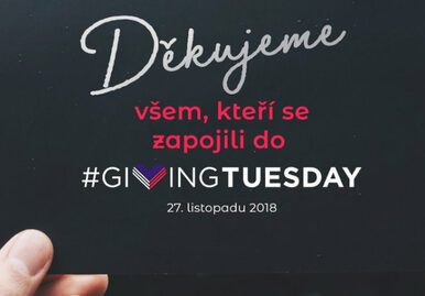 Slavíme Giving Tuesday 2018!