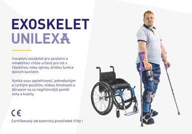 Inovativní exoskelet