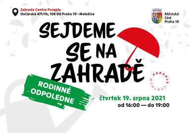 Sejdeme se na zahradě - rodinné odpoledne