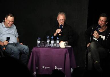 Rozpravy Milana Heina s Igorem Orozovičem a Davidem Lukešem